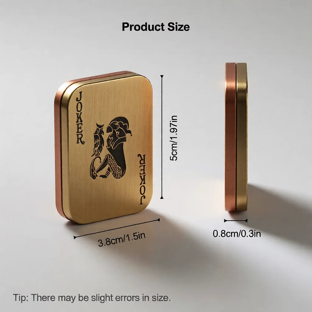 Magnetic EDC Push Slider – Metal Anti-Stress Fidget Toy for Adults