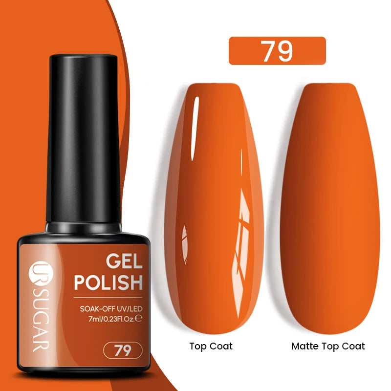 Glitter Gel Nail Polish – Semi-Permanent UV LED Gel with Sparkling Shimmer Finish