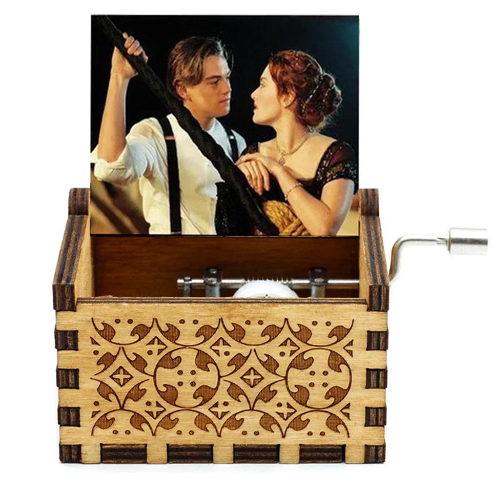 Jurassic Park Wooden Music Box – Gift Toy