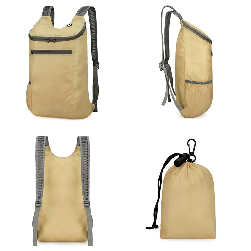 Foldable Outdoor Backpack - Lightweight Hiking & Cycling Daypack