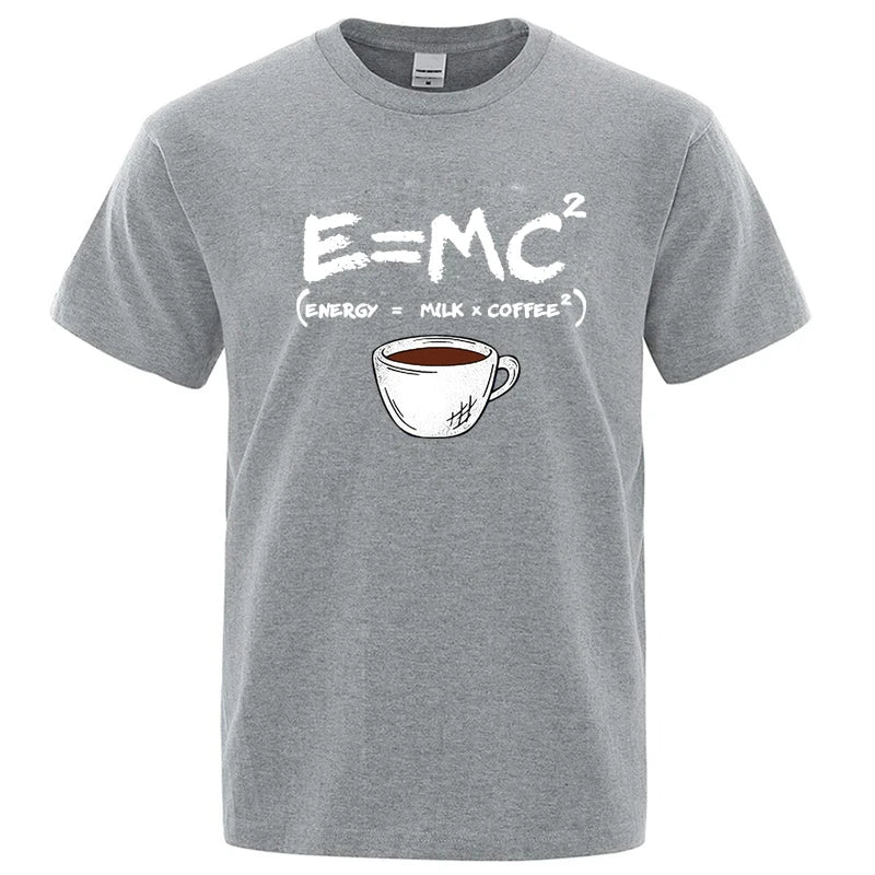 Men’s Cotton Graphic T-Shirt Casual Funny Tee