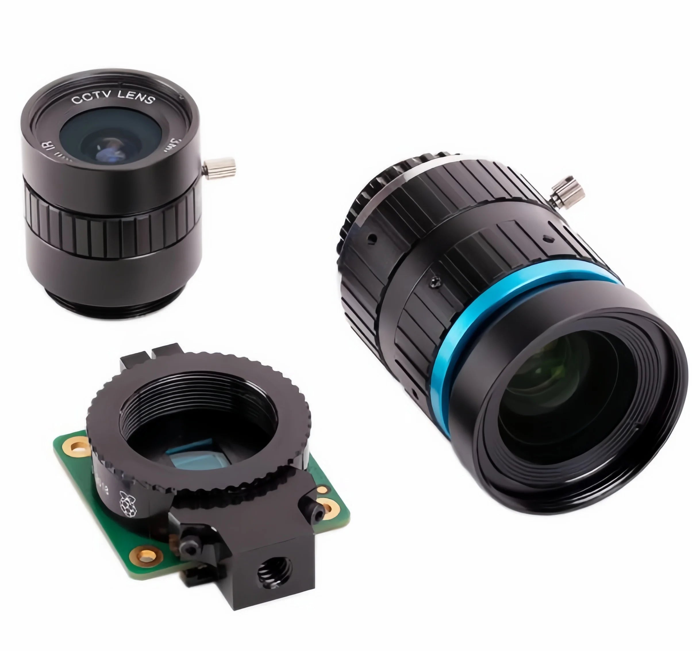 Raspberry Pi HQ Camera with 16mm Telephoto Lens - High Quality Camera Module for Pi Projects