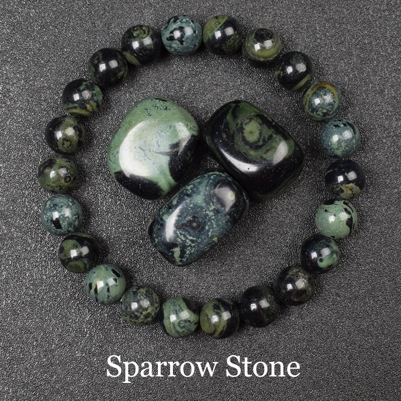 Golden Obsidian Beads Bracelet – Natural Energy Stone Jewelry for Protection & Strength