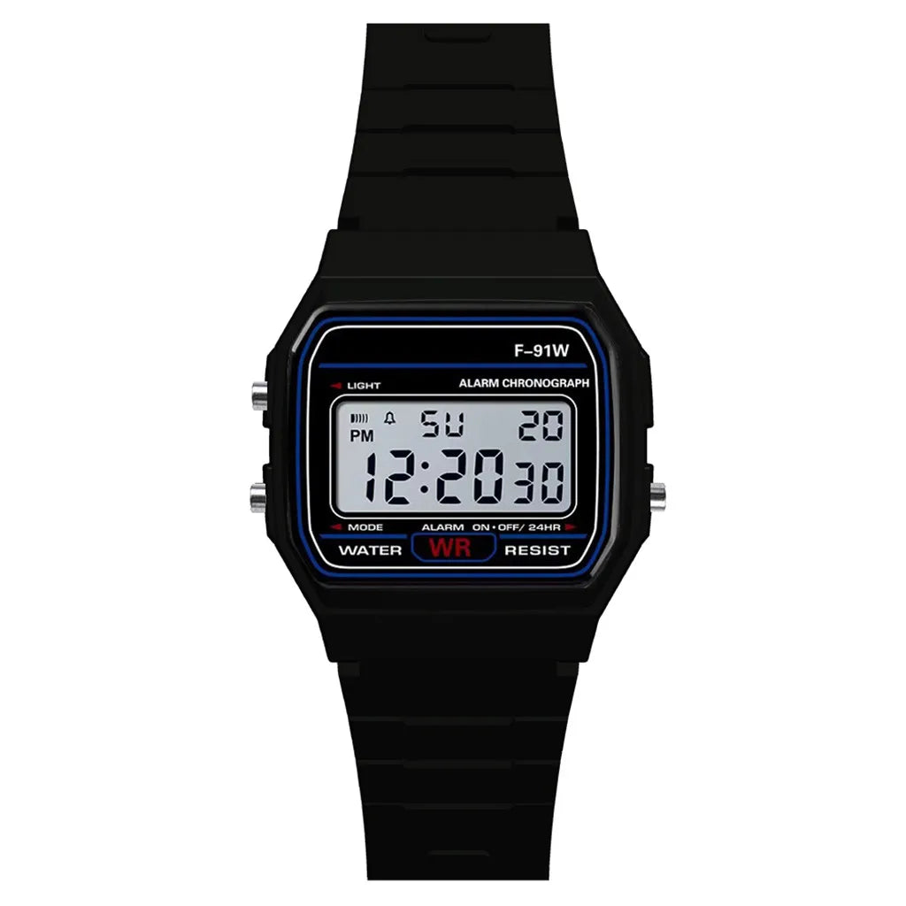 Kids LED Sports Watch - Waterproof Digital Watch with Alarm for Boys & Girls