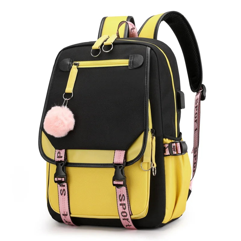 Kawaii School Backpack - Harajuku Fashion Bag for Boys & Girls