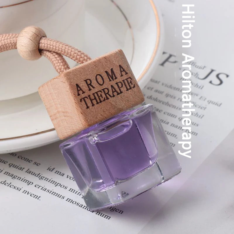 Car Mirror Pendant Air Freshener - Long-Lasting Fragrance Decoration to Eliminate Smoke Odor