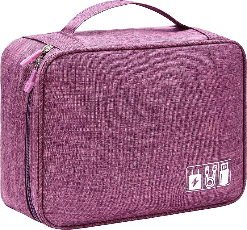 Waterproof Cable Storage Bag – Digital Electronics Organizer