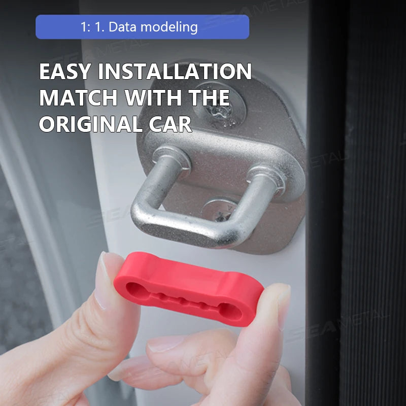 🔇 SILENCE THE SLAM! Car Door Shock Absorber - Stop Annoying Your Neighbors 🚗