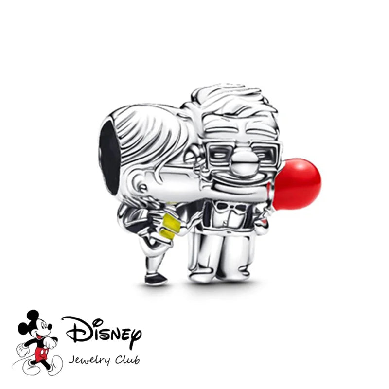 Disney Charm Beads Bracelet – Mickey & Stitch Style
