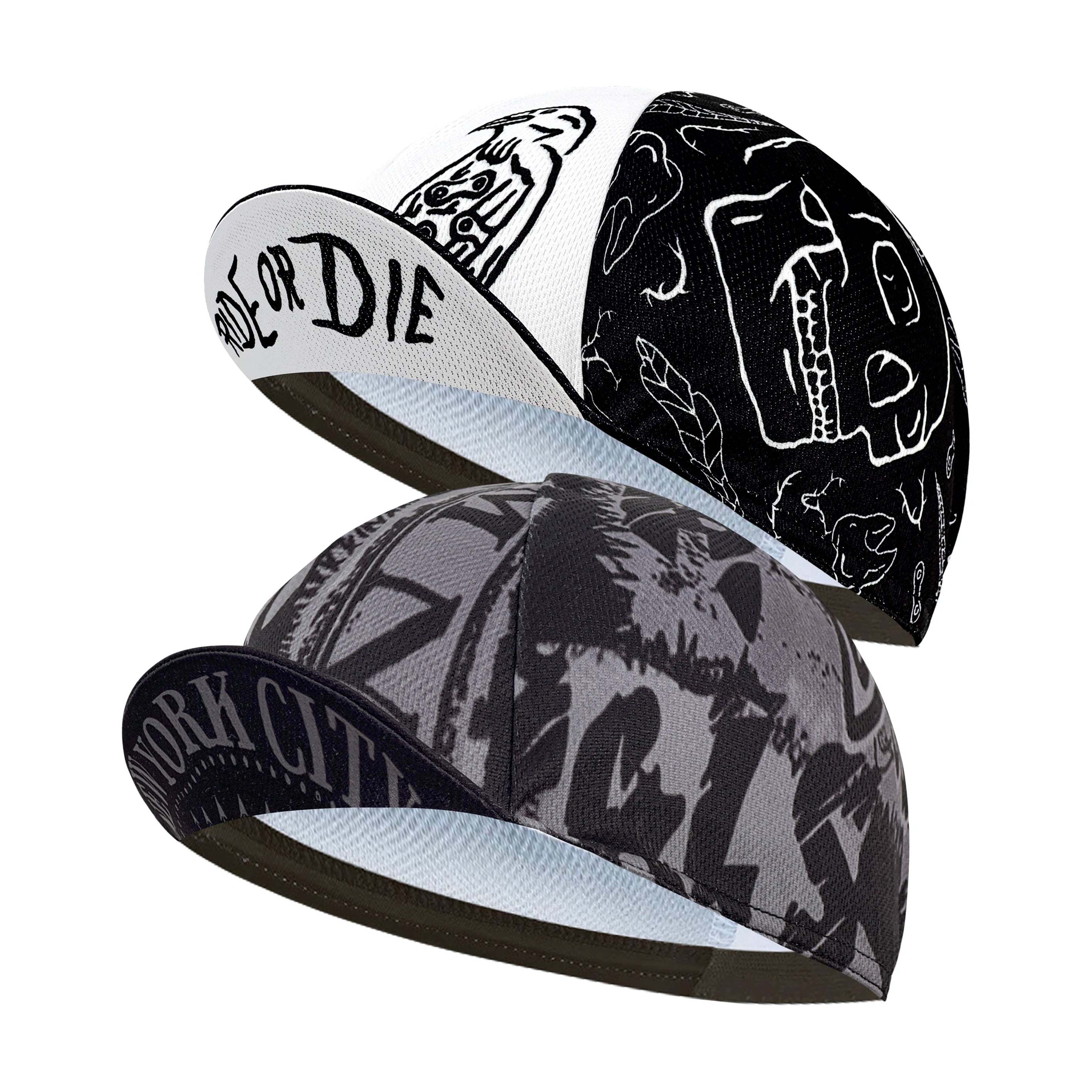 New York City Cycling Cap - Moisture-Wicking Polyester Bike Hat for Men & Women