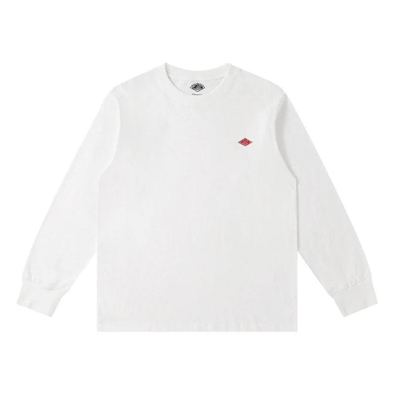 Autumn Japanese Style Long Sleeve Cotton T-Shirt – Classic Loose Fit Top