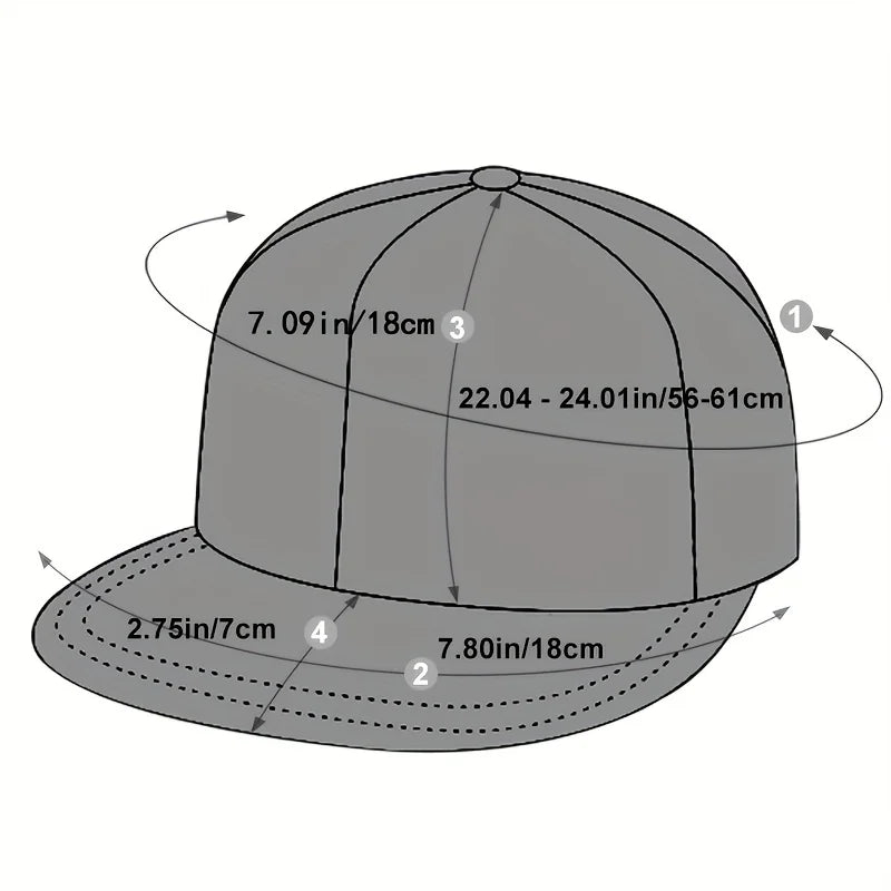 Los Angeles Basketball Cap - Cotton Hip-Hop Snapback Hat for Outdoor & Casual Wear