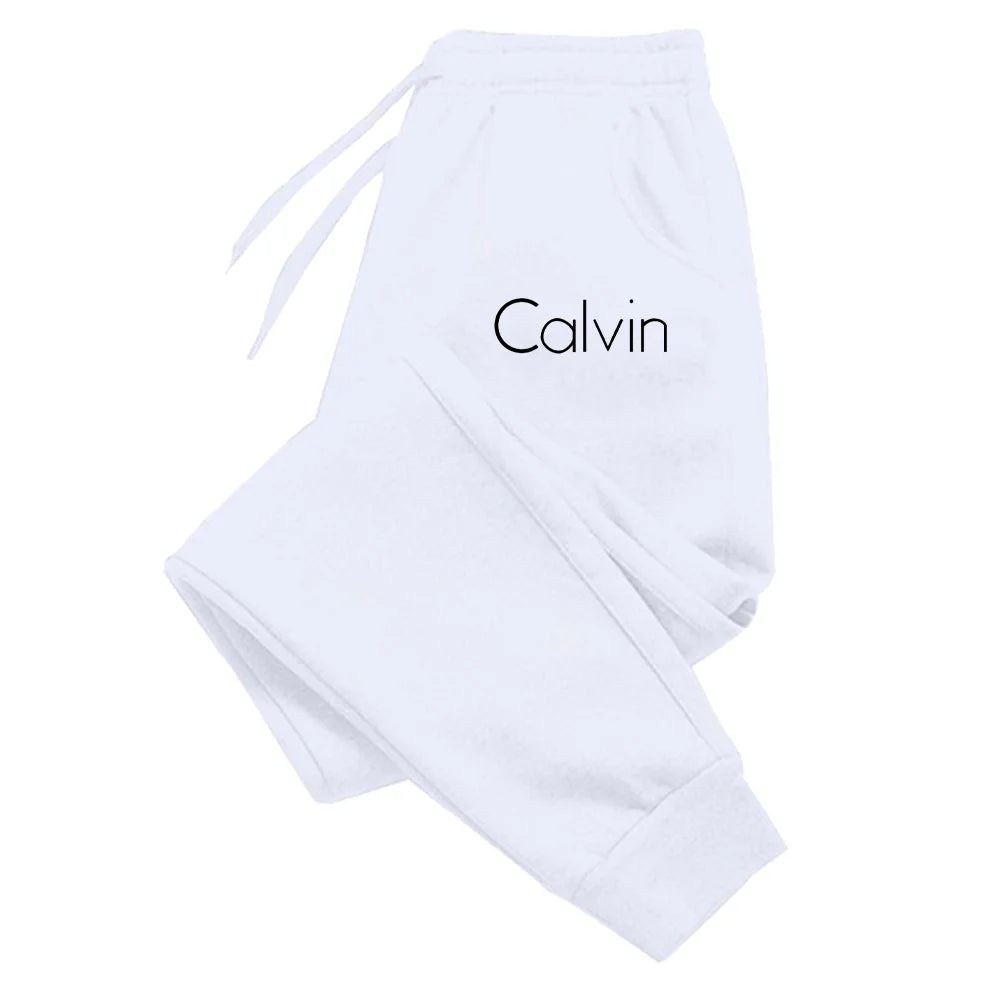 Printed Sports Running Trousers – Men Women Fitness Sweatpants