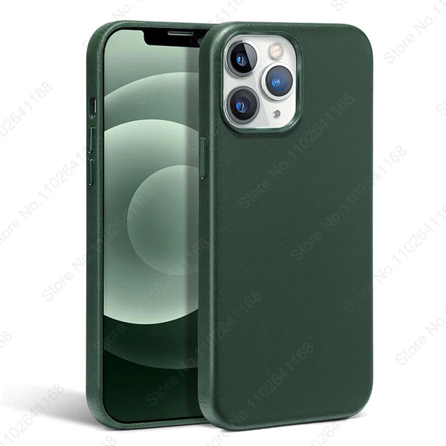 Animated Leather Case for iPhone 16/15/14/13 Pro Max - MagSafe Compatible