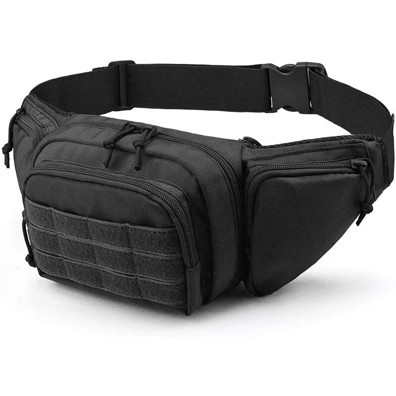 Men Tactical Waist Fanny Pack – Belt Bag for Outdoor Activities