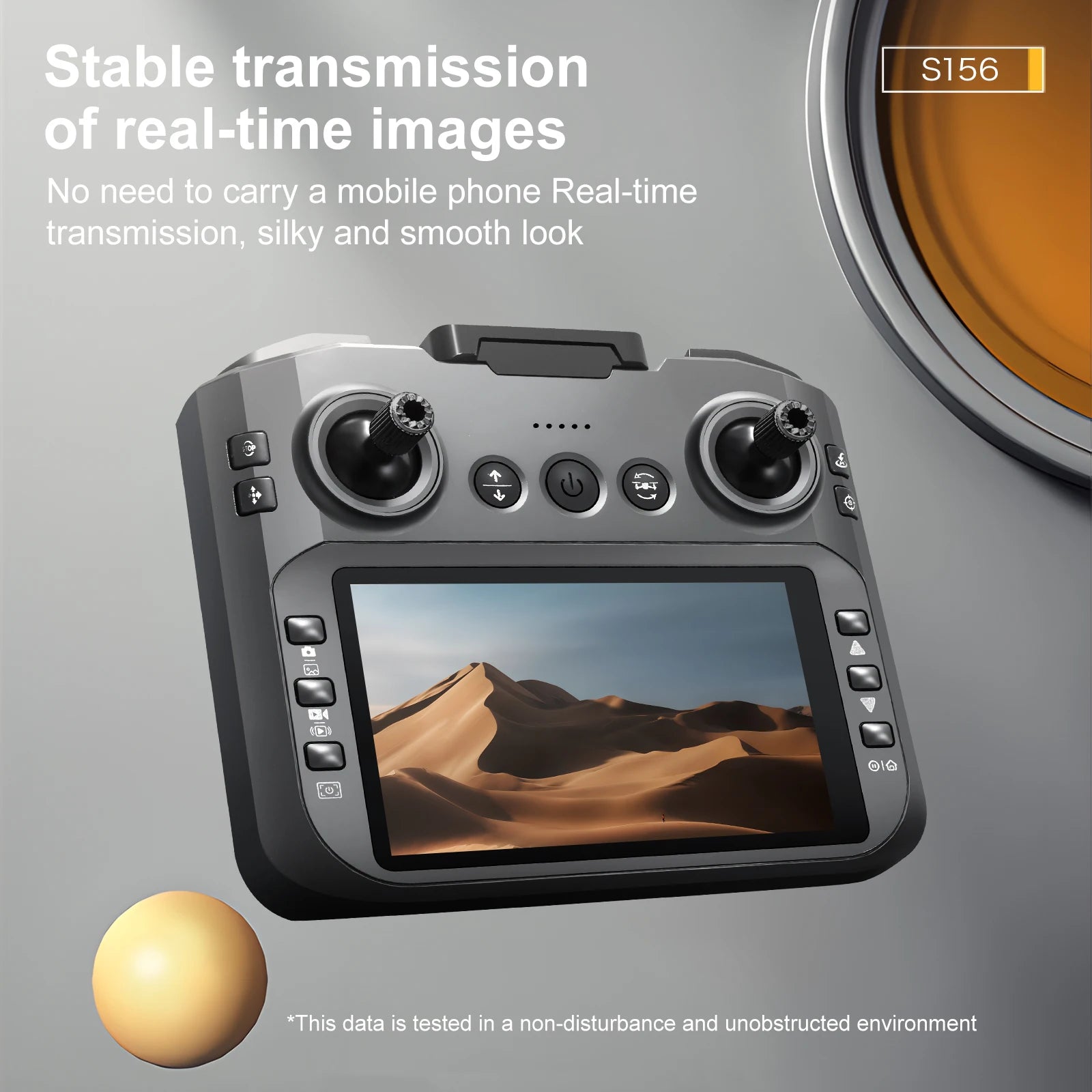 S156 Drone with 4K Camera & Optical Flow - 180° Adjustable Lens, Brushless Motors (180g)
