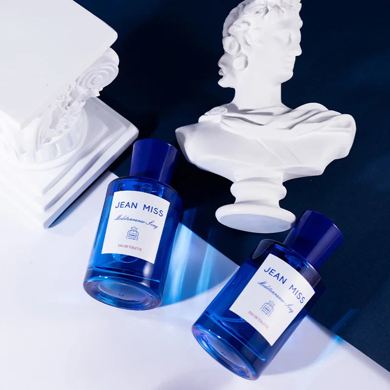 Blue Mediterranean Fruity Perfume - Fresh Unisex Fragrance (50ml)