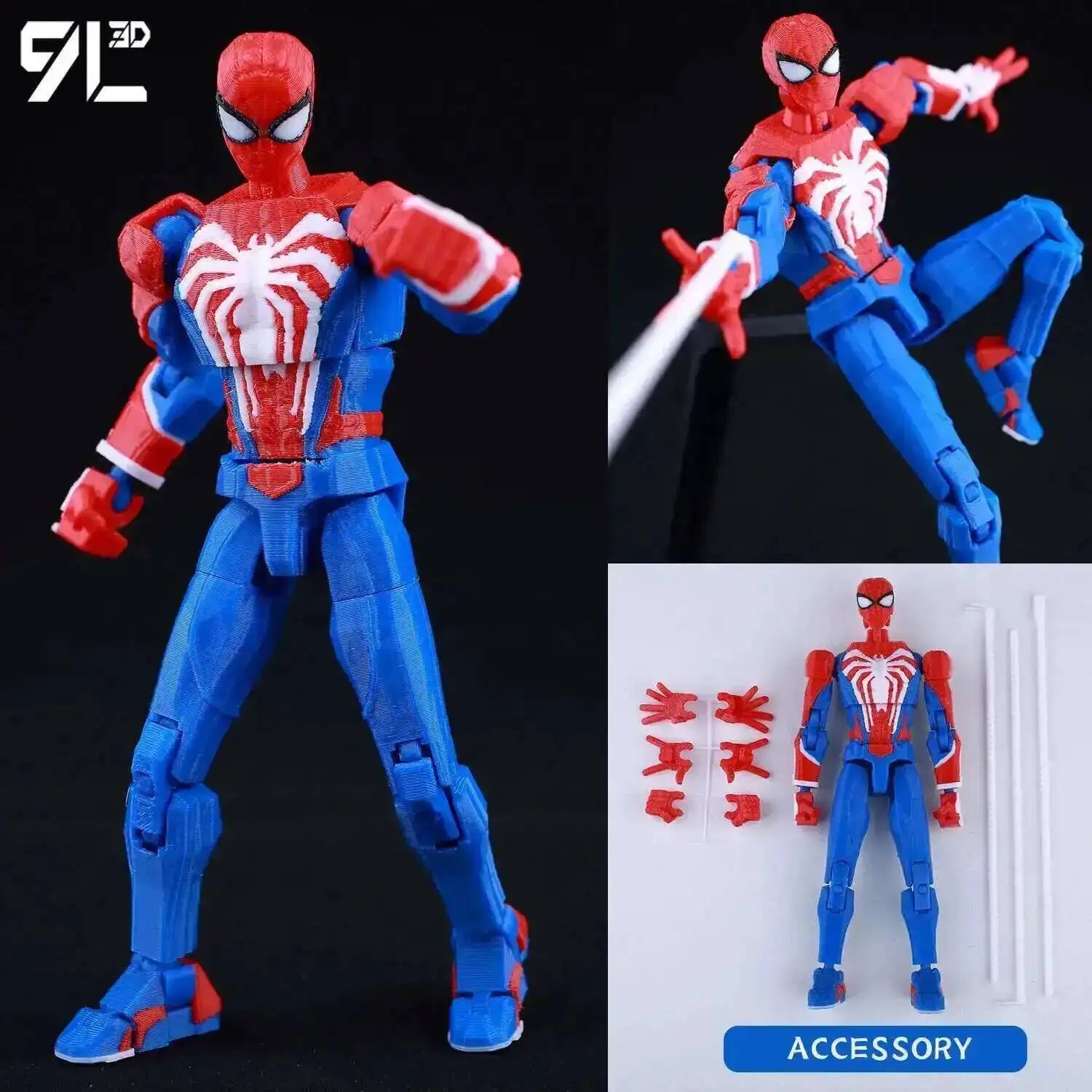 Batman Superman Action Figure – Poseable Hero Toy