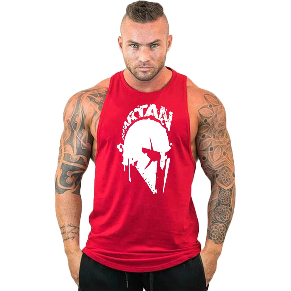 Men's Athletic Tank Top - Sleeveless Gym Workout Vest for Fitness & Training
