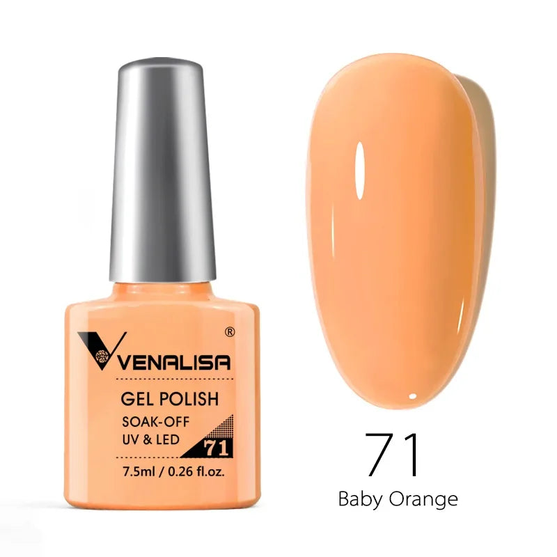 Full Coverage Gel Nail Polish – Semi-Permanent UV LED Gel for Salon & Home Use