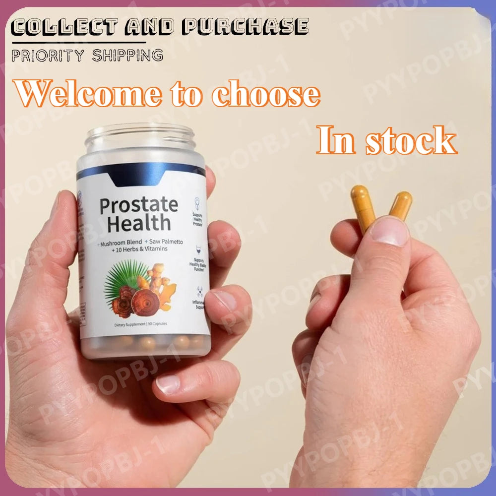 Saw Palmetto Prostate Health Supplement for Men - Urinary Tract & Vitality Support