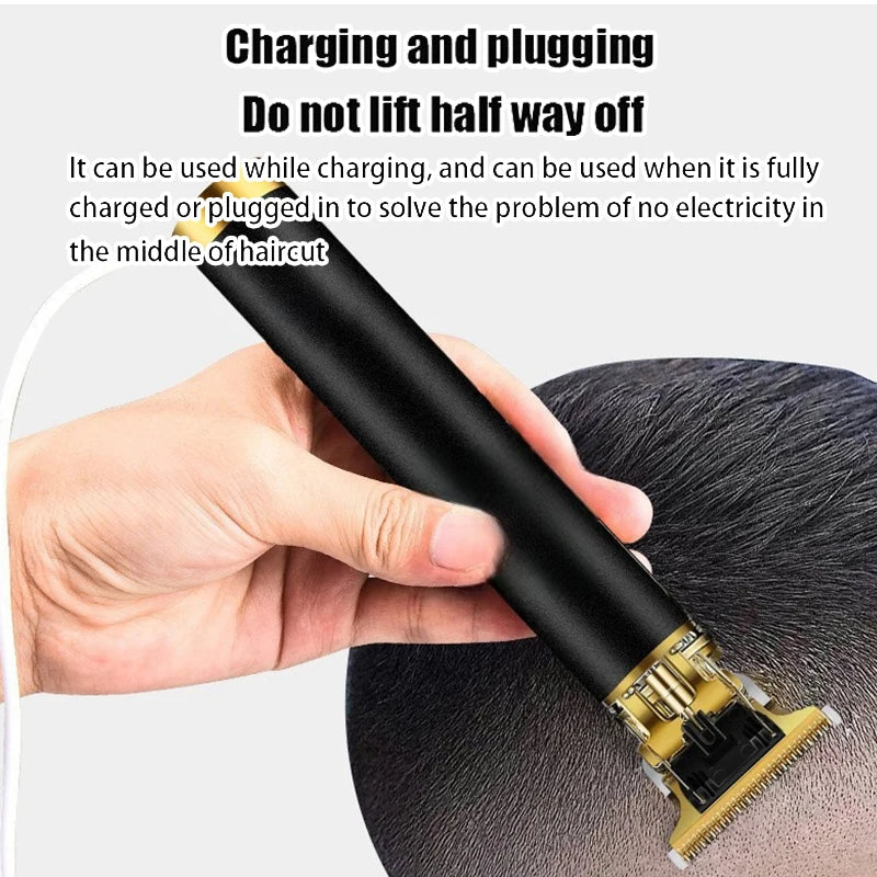 Electric Hair Clipper - Professional Trimmer for Hair, Beard & Body Grooming