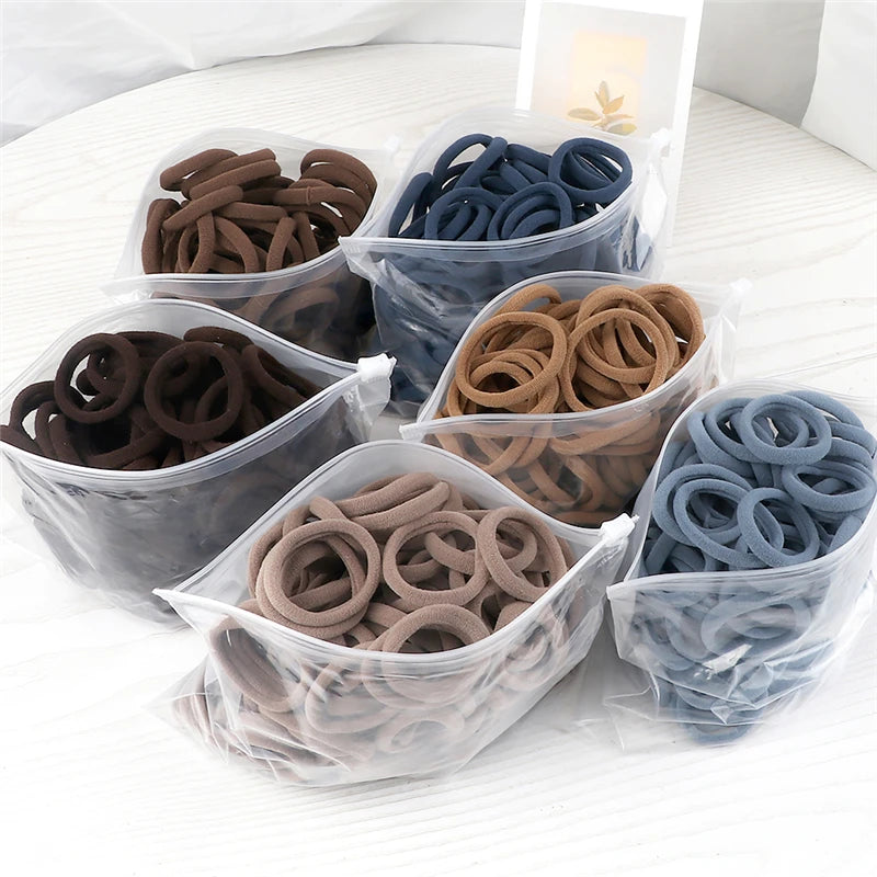 Basic Hair Bands – Solid Color Elastic Headbands for Women & Girls | Everyday Essential