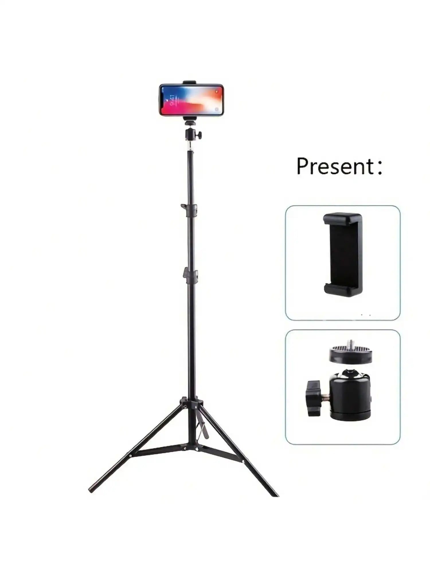 Foldable Phone Tripod with Holder – Camera Stand