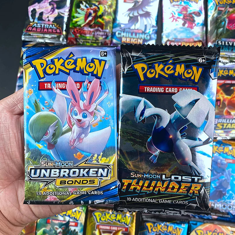 Pokemon Cards 30 Pcs Collection – GX Tag Team VMAX EX Mega Energy Trading Card Set