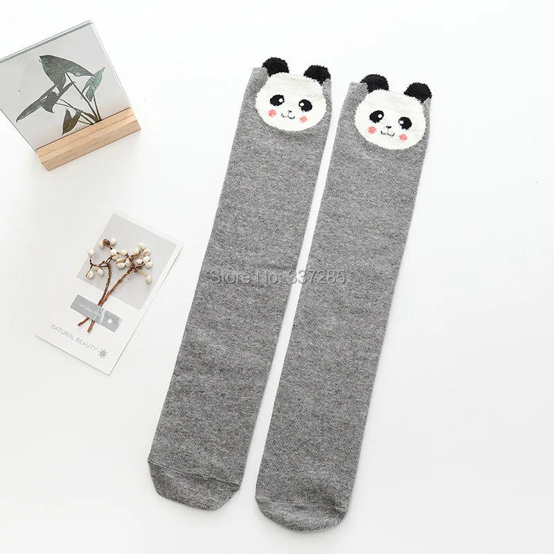 Cute Cartoon Kids Socks Animal Pattern Crew