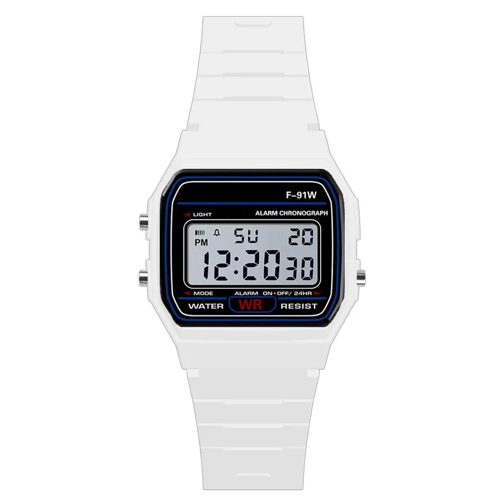 Kids LED Sports Watch - Waterproof Digital Watch with Alarm for Boys & Girls