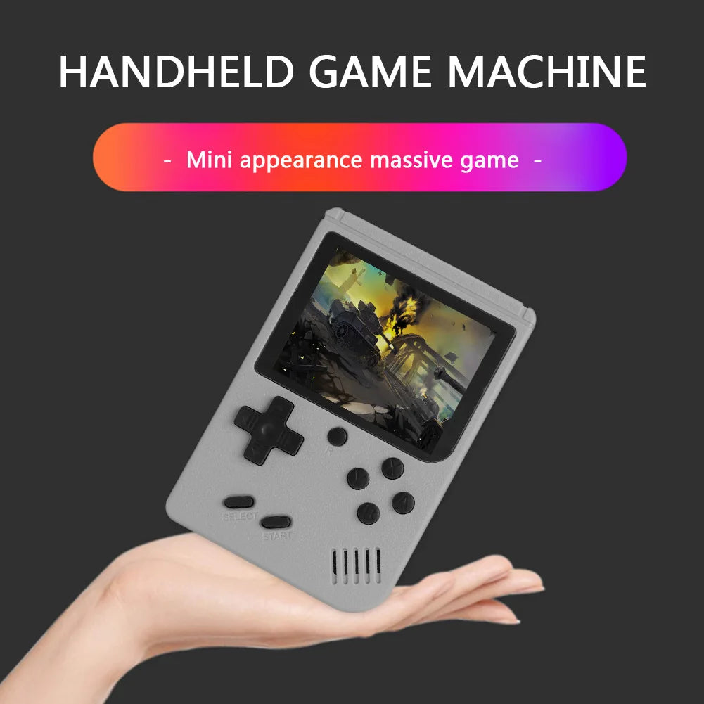 Portable Mini Game Console - 3.0" LCD Handheld with 400 Classic Retro Games
