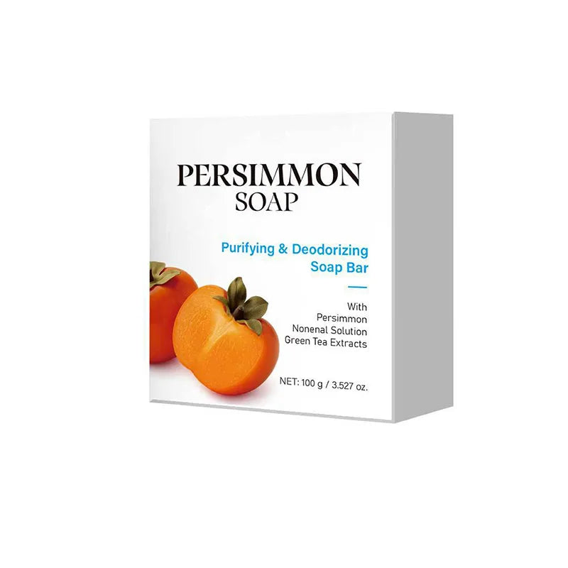 Japanese Persimmon Natural Soap Bar with Green Tea