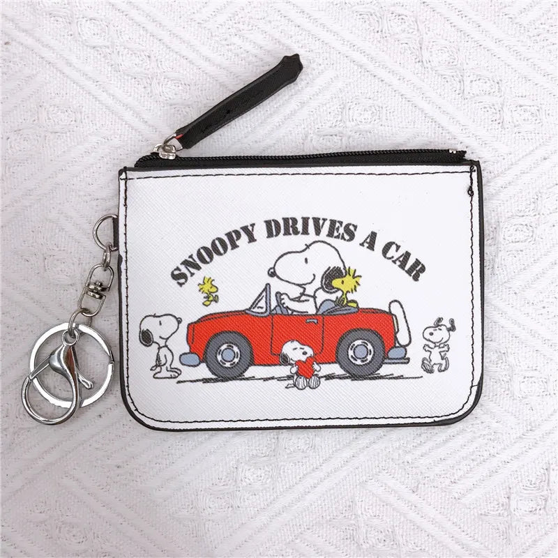 Snoopy Coin Purse – Cute Zipper Wallet