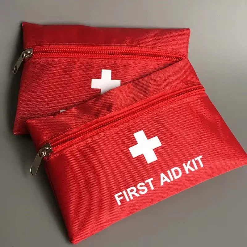 First Aid Kit Storage Bag - Portable Medical Supplies Organizer for Camping, Hiking & Emergency