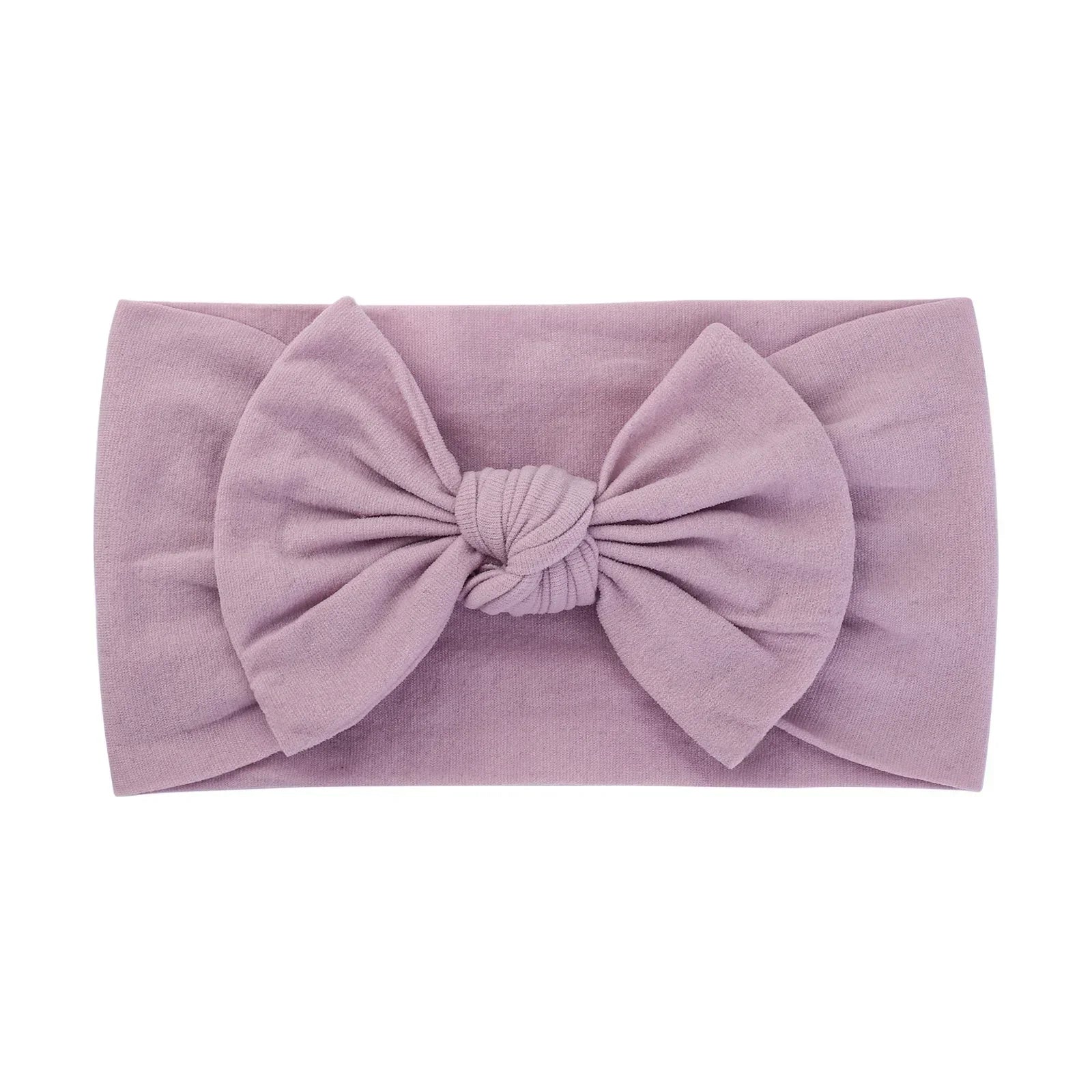 Baby Nylon Headscarf – Handmade Flower Elastic Headband for Newborns Ages 0–1