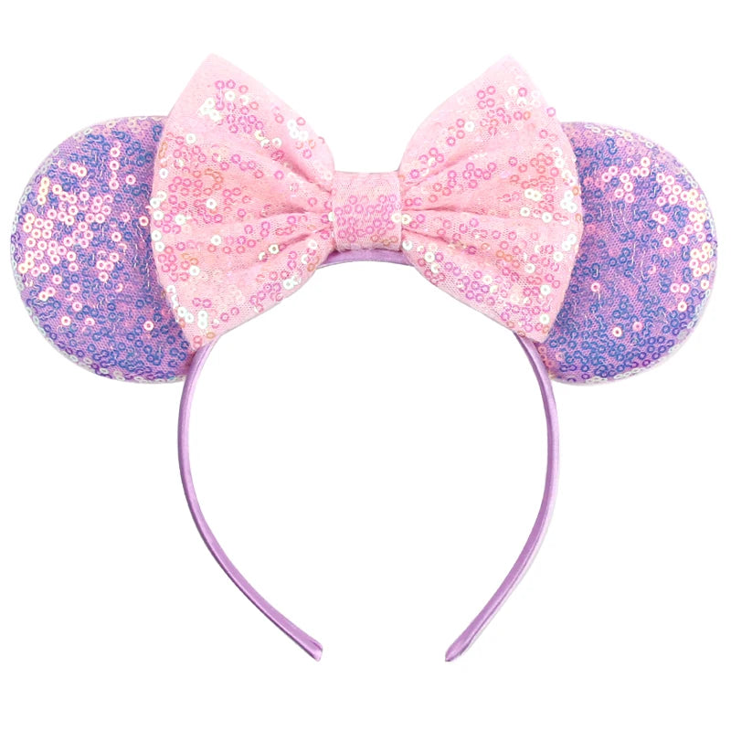 Disney Minnie Mouse Ear Hairband – Princess Party Gift for Girls & Disney Fans
