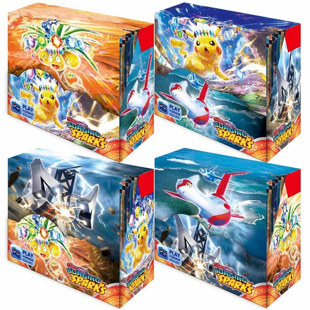 Pokemon Cards 324/360 Pcs Deck Box – Pikachu 151 Collection with Album