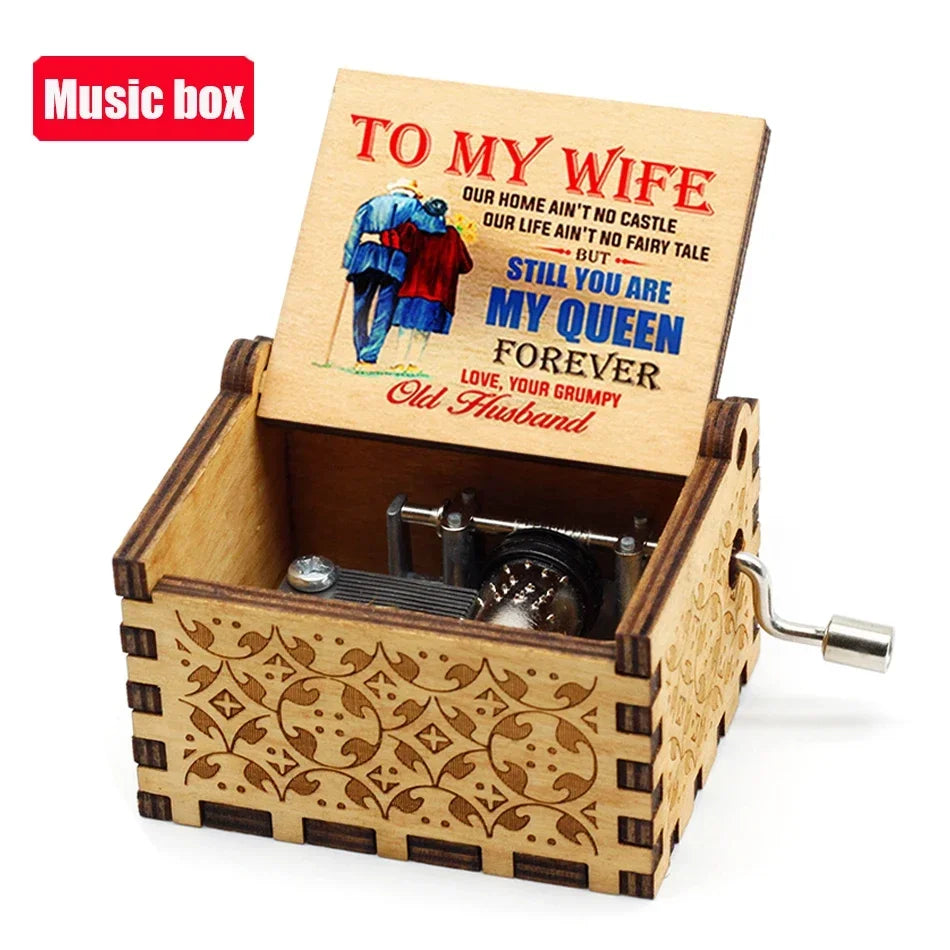 Jurassic Park Wooden Music Box – Gift Toy