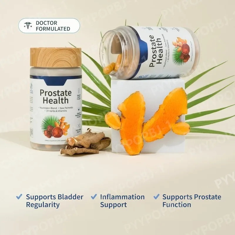 Saw Palmetto Prostate Health Supplement for Men - Urinary Tract & Vitality Support