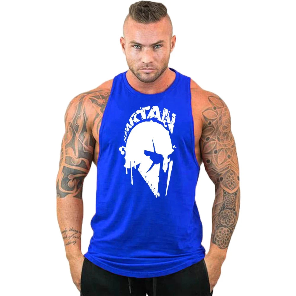 Men's Athletic Tank Top - Sleeveless Gym Workout Vest for Fitness & Training