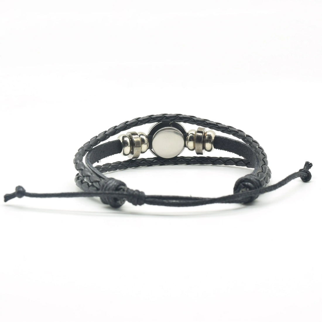 Zodiac Constellation Charm Bracelet - Multilayer Leather Bracelet for Men & Women