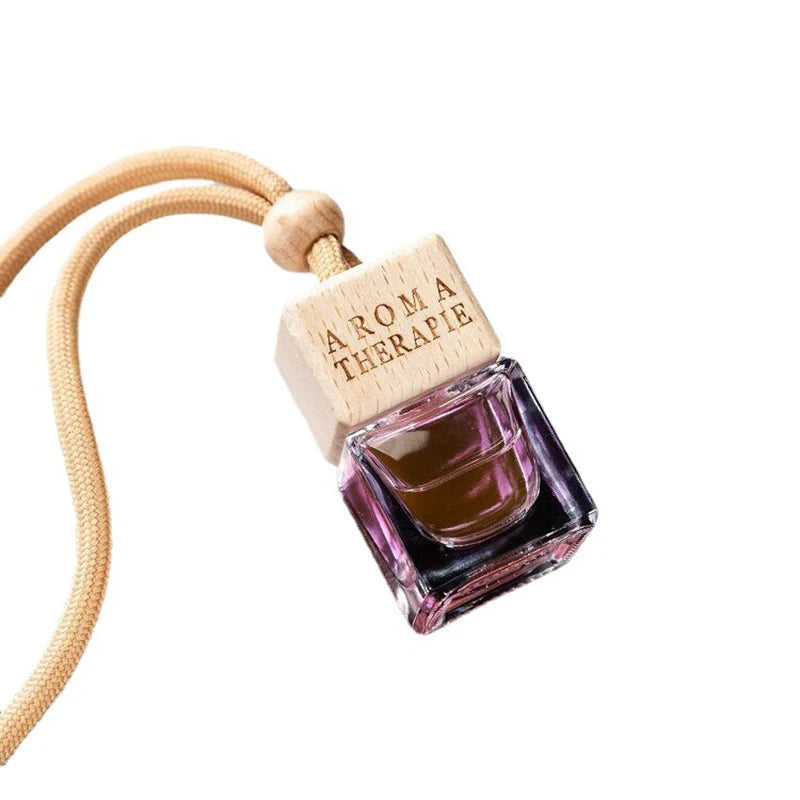 Car Mirror Pendant Air Freshener - Long-Lasting Fragrance Decoration to Eliminate Smoke Odor