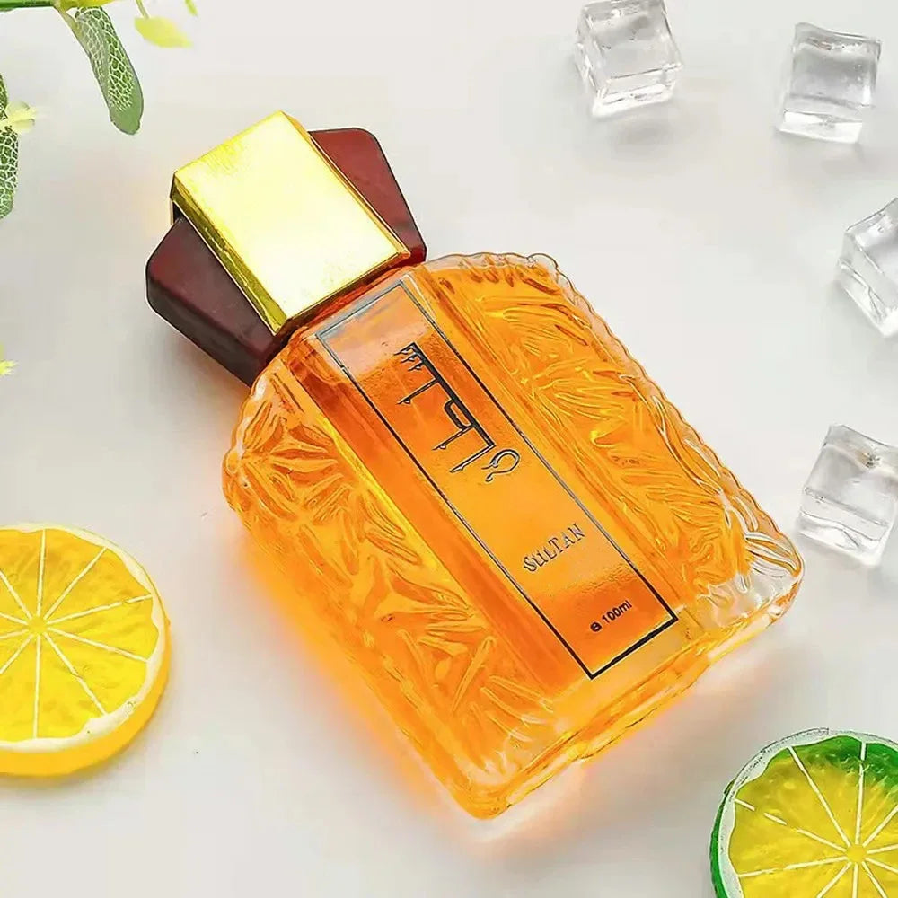 SULTAN Arabic Floral Pheromone Cologne - Long-Lasting Men's Eau de Parfum (100ml)