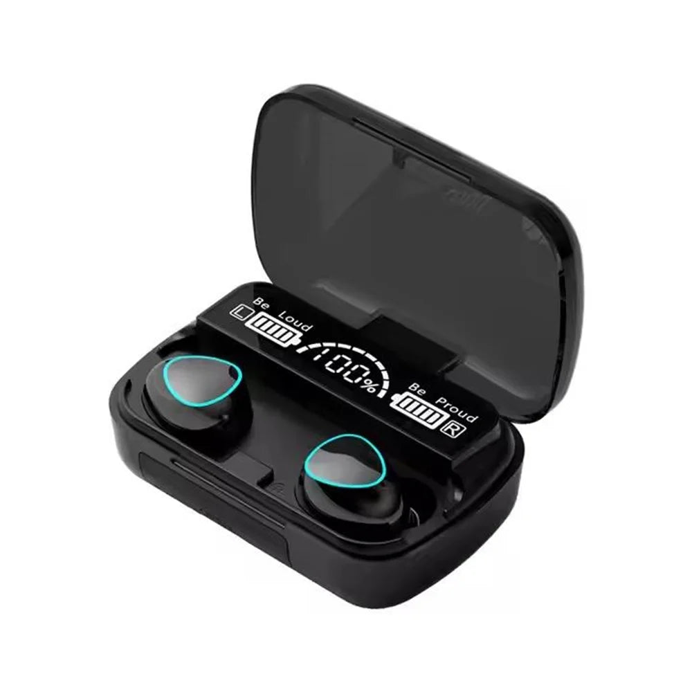 M10 Wireless Earbuds with Power Bank - Sports & Gaming Headphones