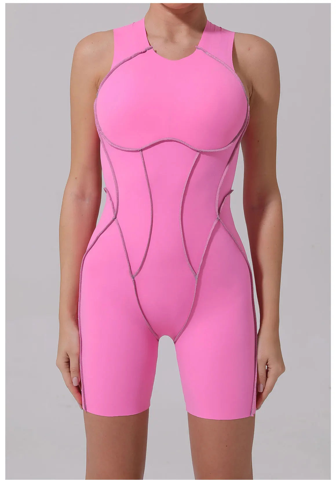 Women's Athletic Jumpsuit - One-Piece Yoga & Fitness Bodysuit for Workout & Gym