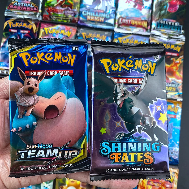 Pokemon Cards Scarlet & Violet – 40 Pcs GX VMAX EX Mega Energy Trading Card Set