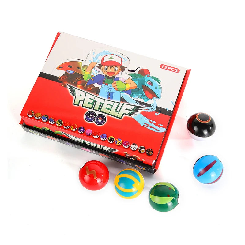 Pokemon Pokeball Figure Set – Anime Model Toys
