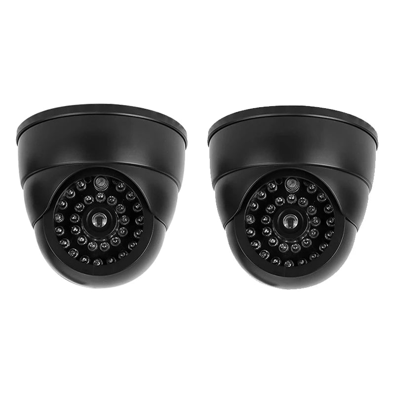 Fake Dome Security Camera – LED Dummy Surveillance Monitor