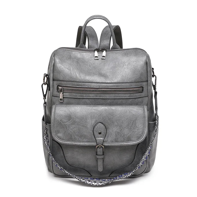 Women's Backpack Purse - PU Leather Fashion Anti-Theft Travel Bag
